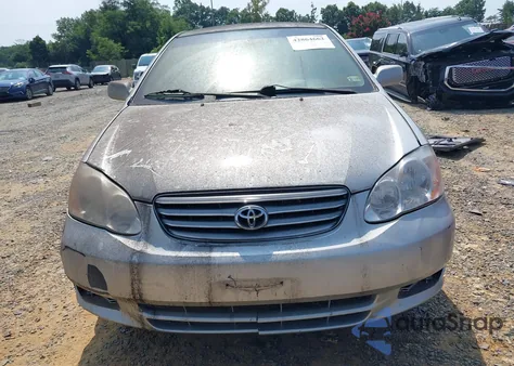 2003 Toyota Corolla Le from USA, damaged, VIN 1NXBR32E33Z100109